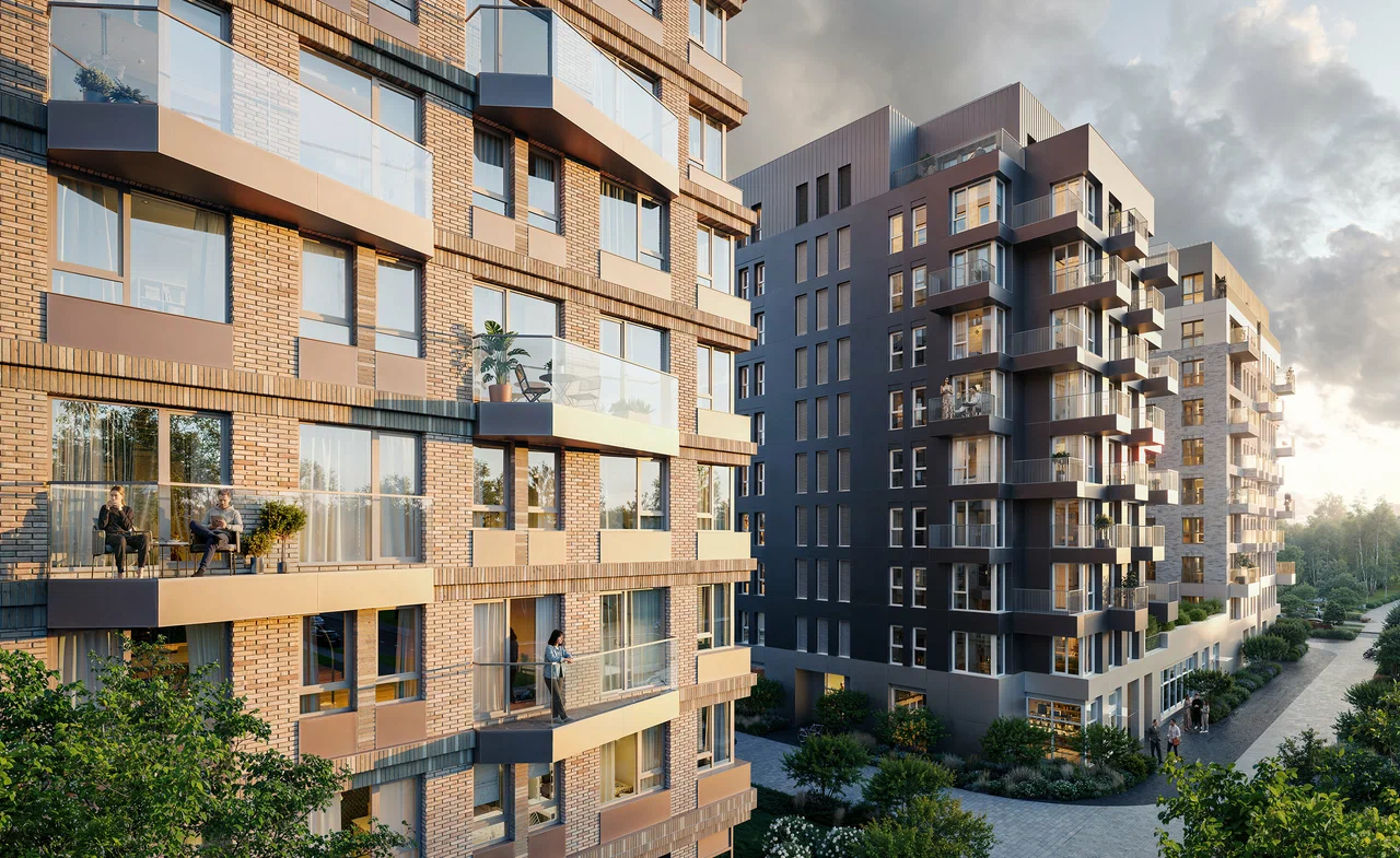 Благоустройство двора от застройщика